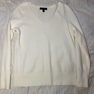 Banana Republic white sweater